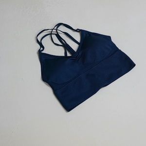 🆕🔥NWOT NATURYL NIYKEE HEATON CORE BRALETTE: NAVY